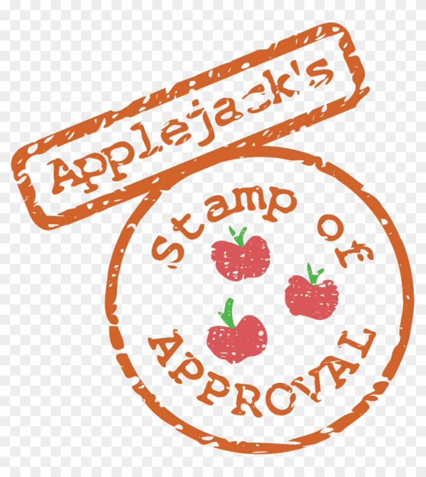 Applejack's Stamp Of Approval By Tiwake Applejack's - Applejack Stamp Of Approval #490292