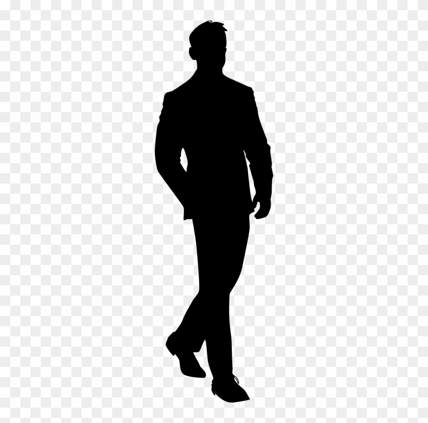 Clipart - Man Silhouette Png #490309