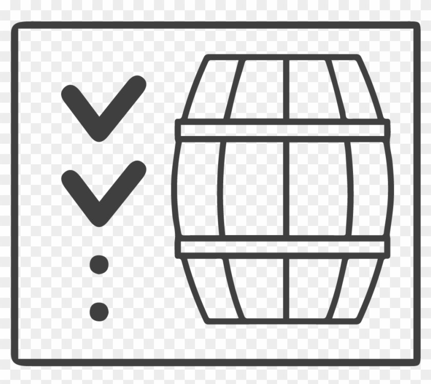 Barrel Testing - Whiskey Barrel Outline #490337