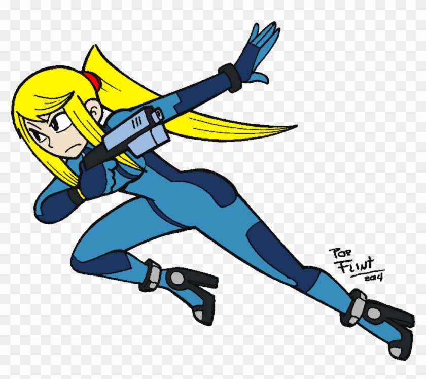 Zero Suit Samus Colored By Dr-scaphandre - Wii Fit #490381