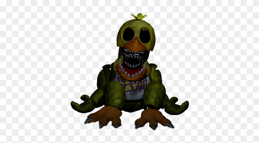 Withered Chica transparent background PNG cliparts free download