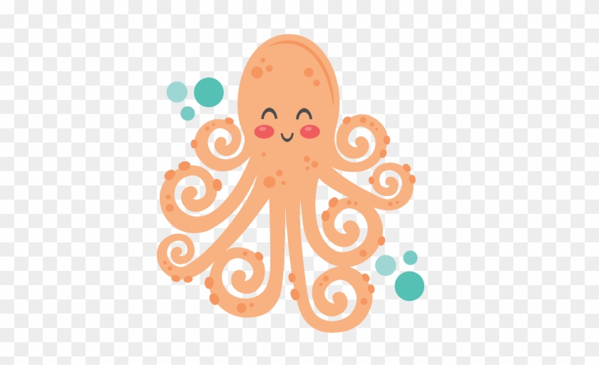 Octopus Svg Scrapbook Cut File Cute Clipart Files For - Octopus Svg #490491