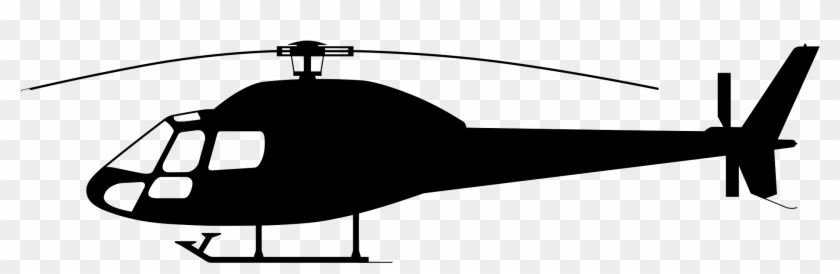 Helicopter Silhouette Helicopter Variant Helicopter - Helicopter Silhouette Png #490498