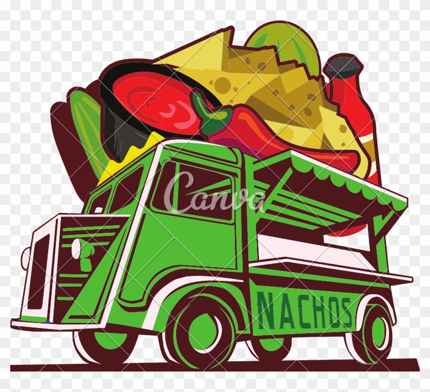 Food Truck Nachos - Nacho Food Truck Flyer #490552