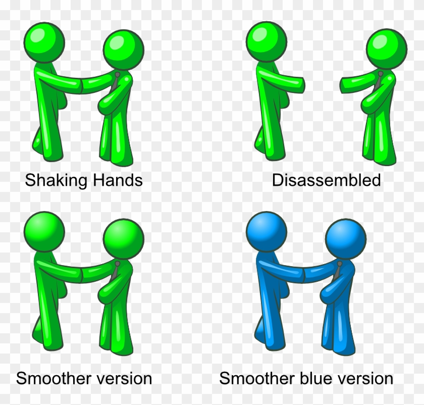 Men Shacking Hand - Shaking Hands Clip Art #490635