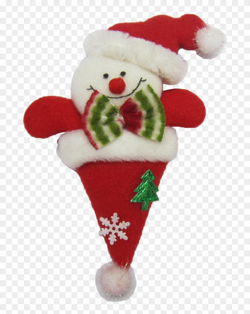 Pendente Pendente Papai Noel/ Boneco De Neve Gorro - Christmas Stocking #490730