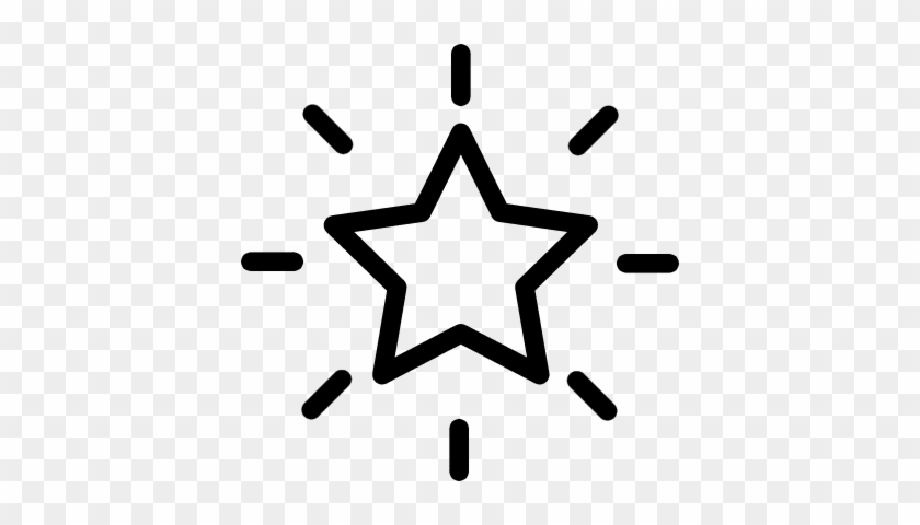 Christmas Star Free Vector Icons Designed By Freepik - Shine Icon #490754