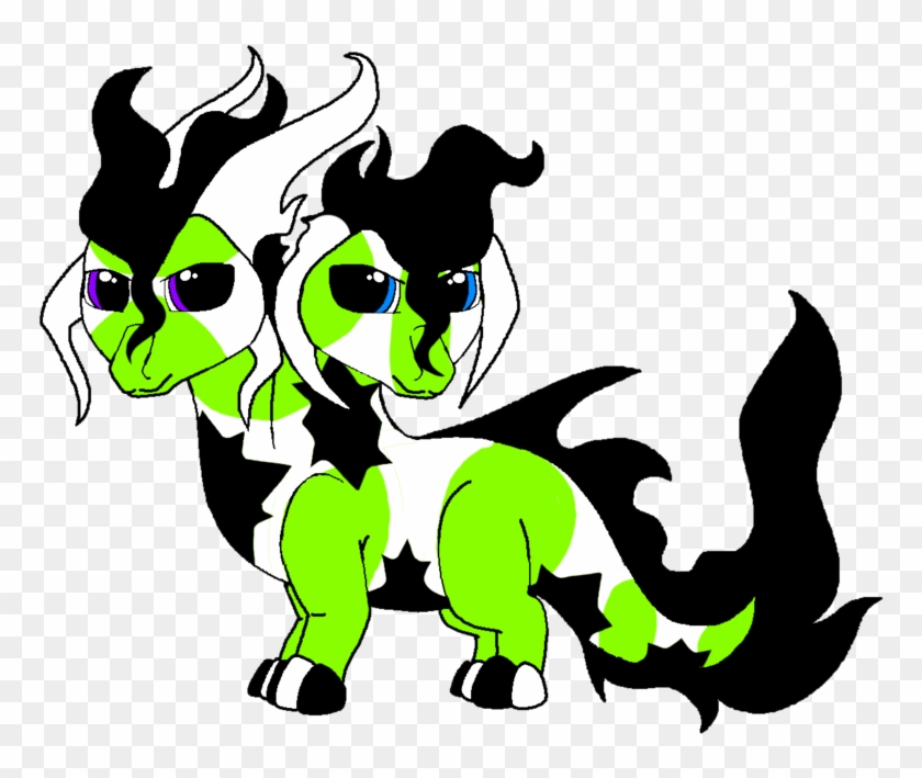 Lowrider-girl Baby Hydra Dragon By Stephdragonness - Cartoon #490760