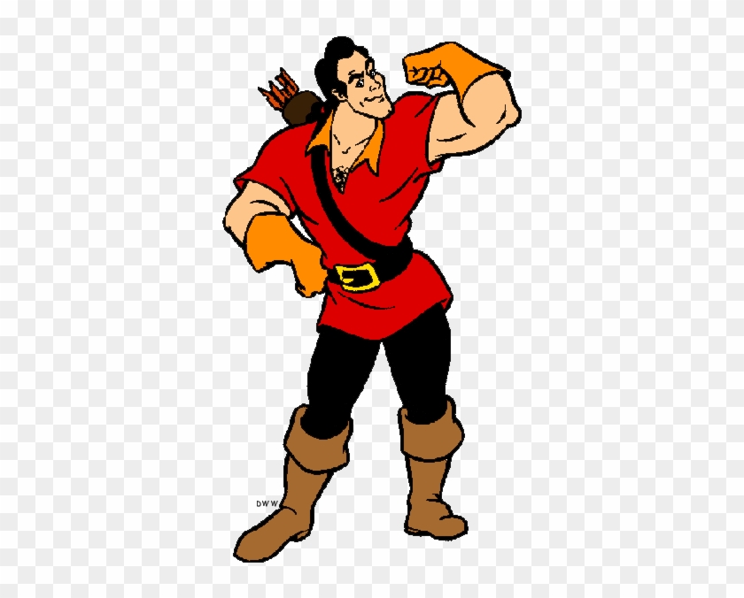 Clip Art - Gaston Beauty And The Beast Clipart #490780