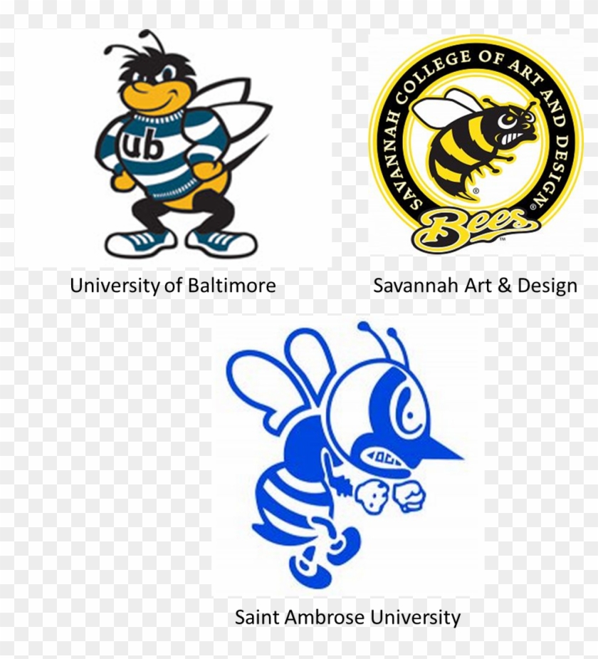 Bees Of Course Represent Teamwork And Have A Fierce - Savannah College Of Art And Design #490825