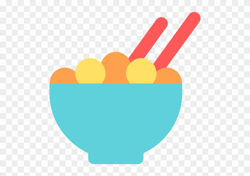 Chinese Food Free Icon - Food Flat Png #490887