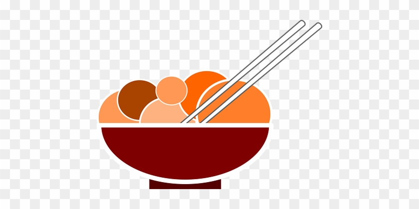 Dinner, Illustration, Food, Chopsticks - Chinese Food Illustration Png #490893