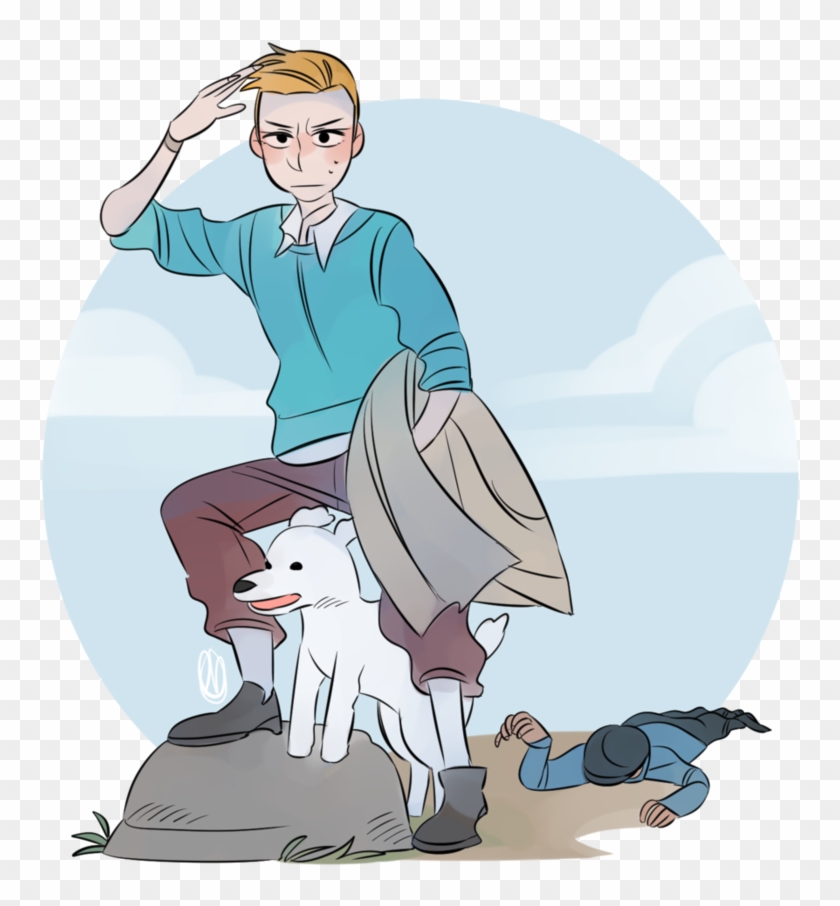 Slow Down Tintin By Eszart - Illustration #491064