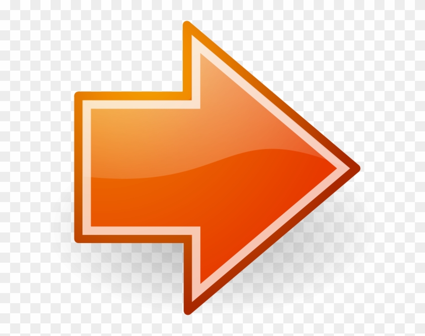 Go Next Orange Button Tango Style - Next Button Transparent - Full Size ...