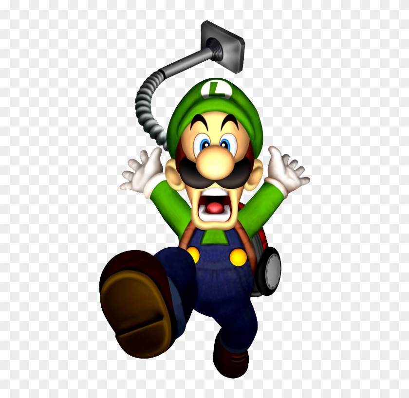 Rey Mysterio - Luigi's Mansion Luigi Png #491217