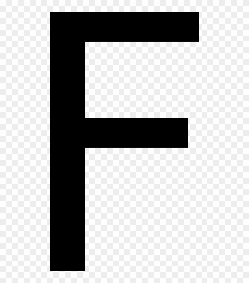 F Letter - Capital Letter F #491264