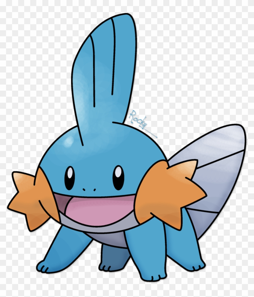 Mudkip - Water Type Pokemon Drawings #491281