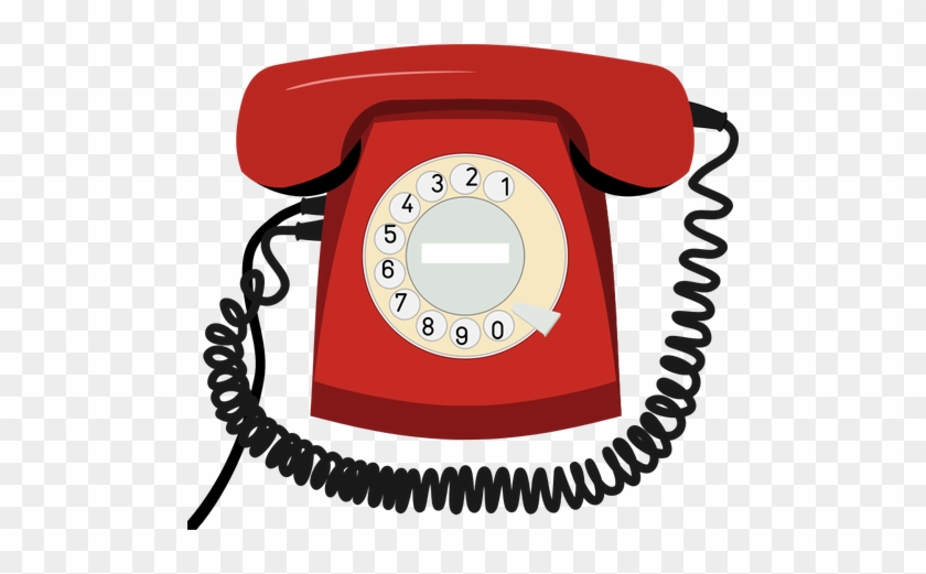 Old Style Telephone Vector Clip Art - Telephone Clipart #491358