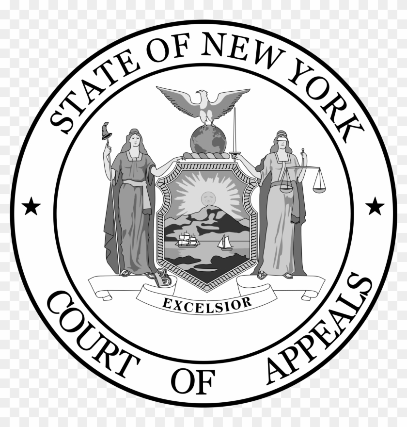 Seal Of The New York Court Of Appeals - New York State Seal Vector #491395