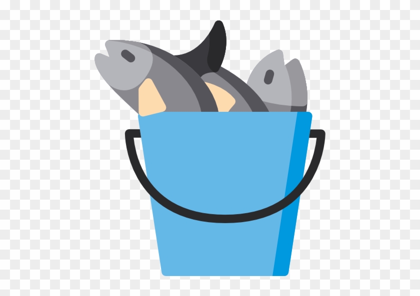 Bucket - Fish In A Bucket Clip Art #491447