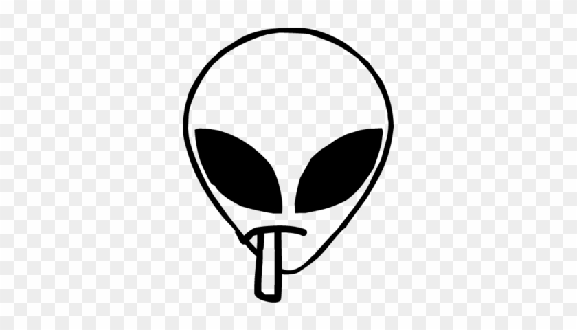 Blunt Png Alien With Blunt Image - Alien With A Cigarette #491630