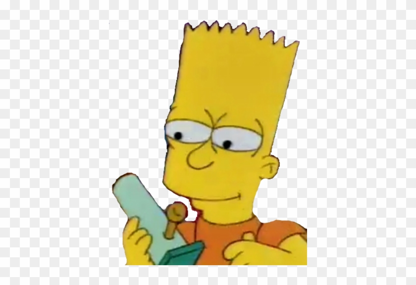 Hoodbooger - Stoned Bart Simpson Transparent #491668
