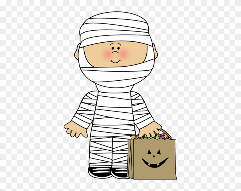 Halloween Mummy Boy - Clip Art #491718