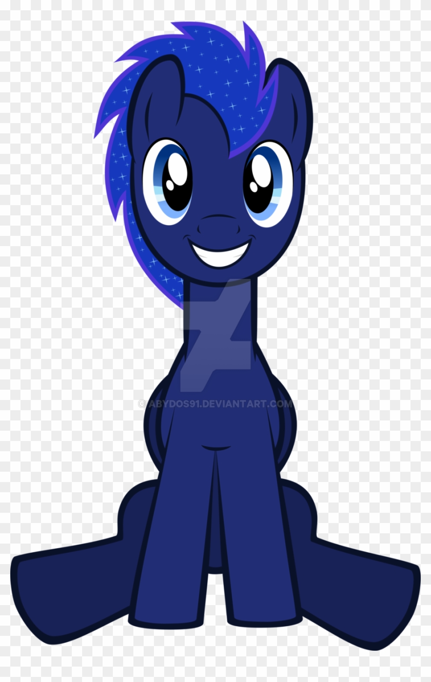 Night Thunder - Mlp Male Pony Sitting #491768