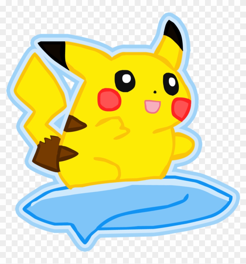 Candyevie 6 0 Surfing Pikachu By Candyevie - Pikachu Surfing #491902