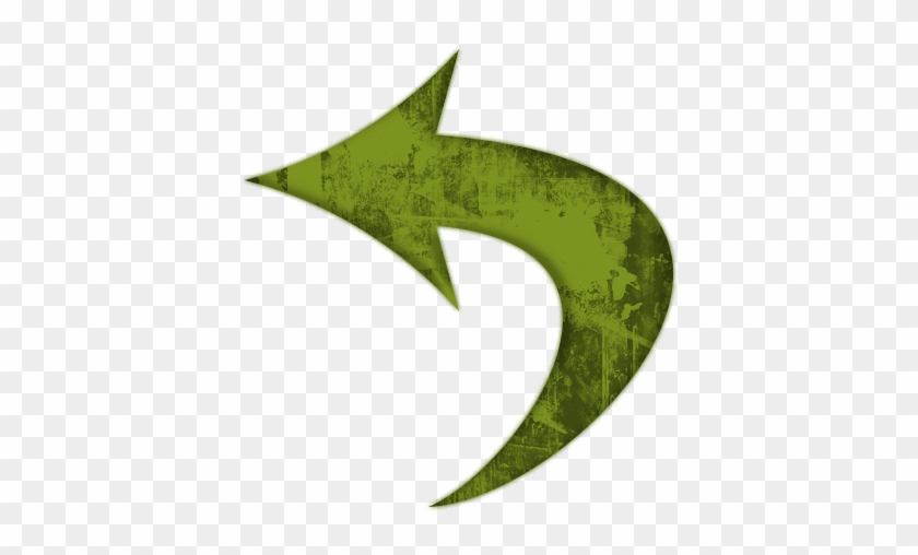 Green Grunge Clipart Icons Arrows Icons - Arrow Clip Art #491937