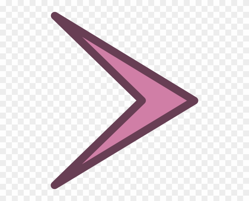 Small Arrowhead Clip Art At Clkercom Vector Online - Pink Arrow Moving Animation #491941
