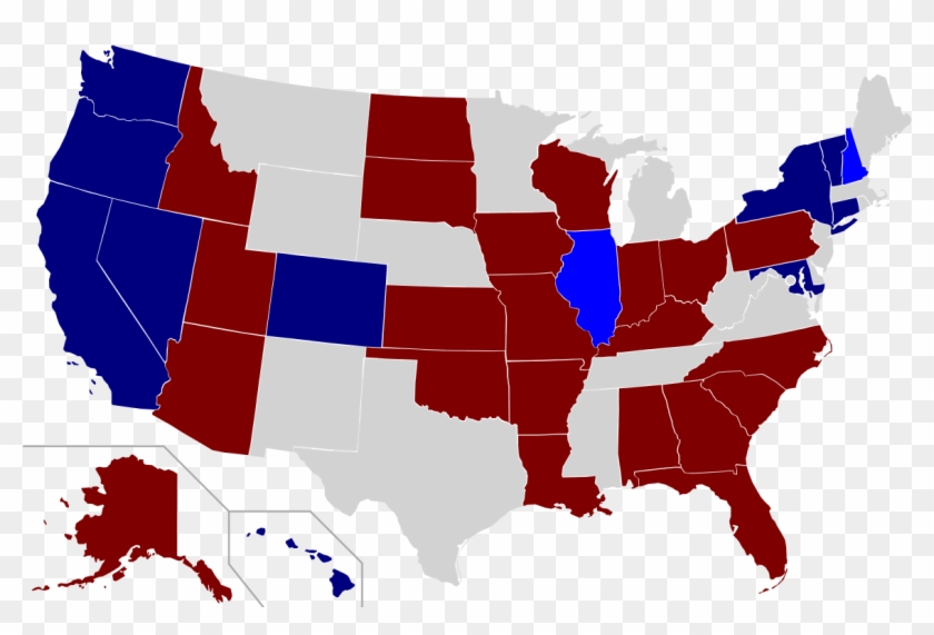2022 Us Senate Map - 2016 Senate Election Map #492011