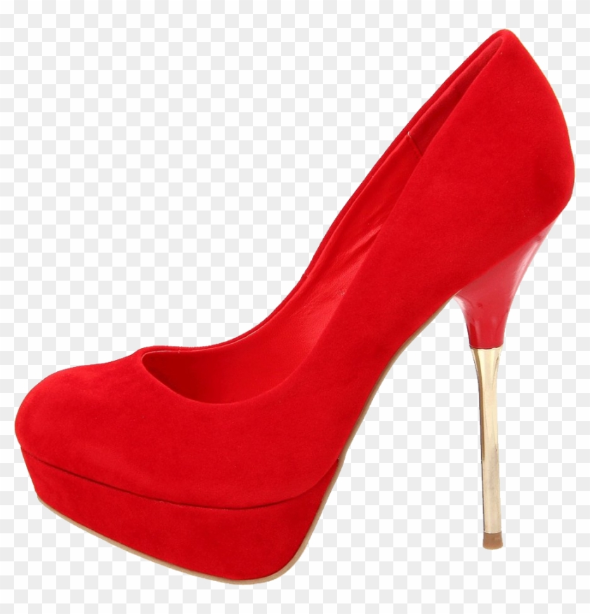 Red Women Shoe Png Image - Woman Shoe Png #492129