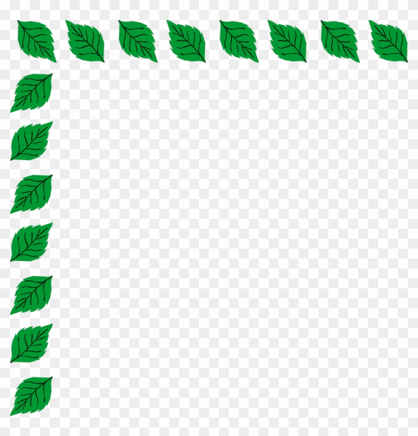 Best Green Border Clipart Borders Clip Art Clipart - Green Leaf Border Clip Art #492175