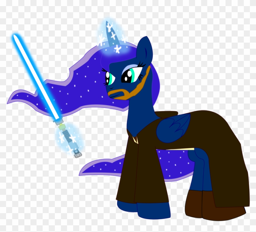 Luna As Obi-wan Kenobi In Star Wars By Ejlightning007arts - Cartoon #492188