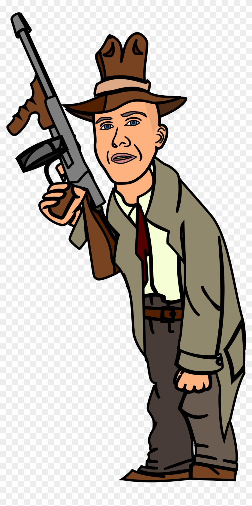 Big Image - Gangster Cartoon Png #492202