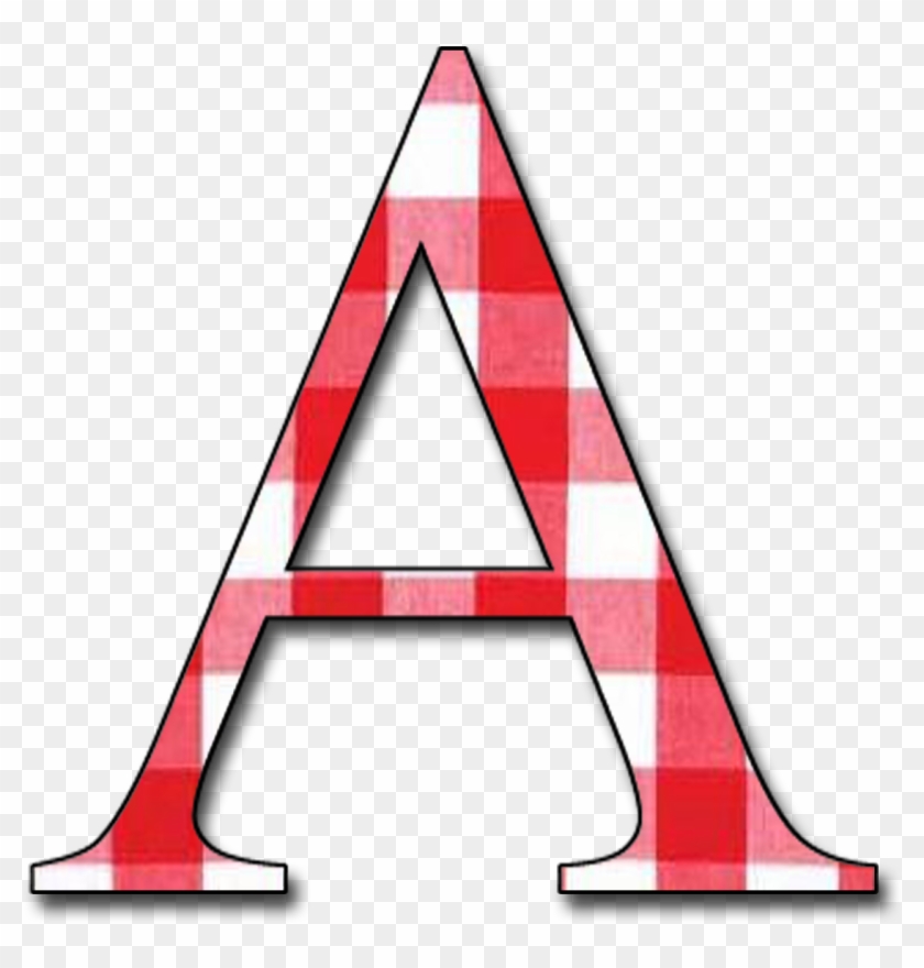 Granny Enchanted's Blog - Letter A In Red #492217