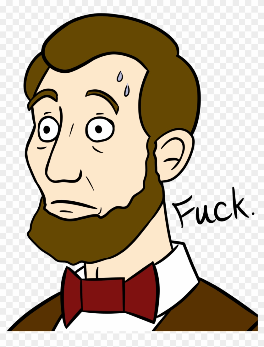 Nervous Abe Lincoln By Gyzmo-grim - Cartoon #492381