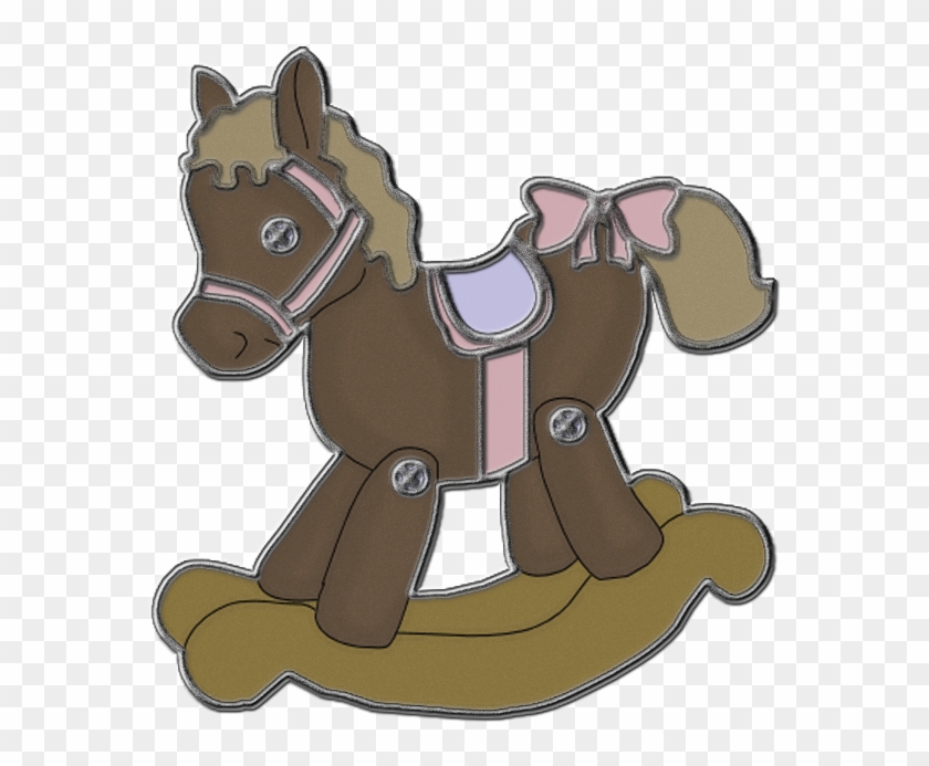 Vintage Rocking Horse Clipart - Horse #492442