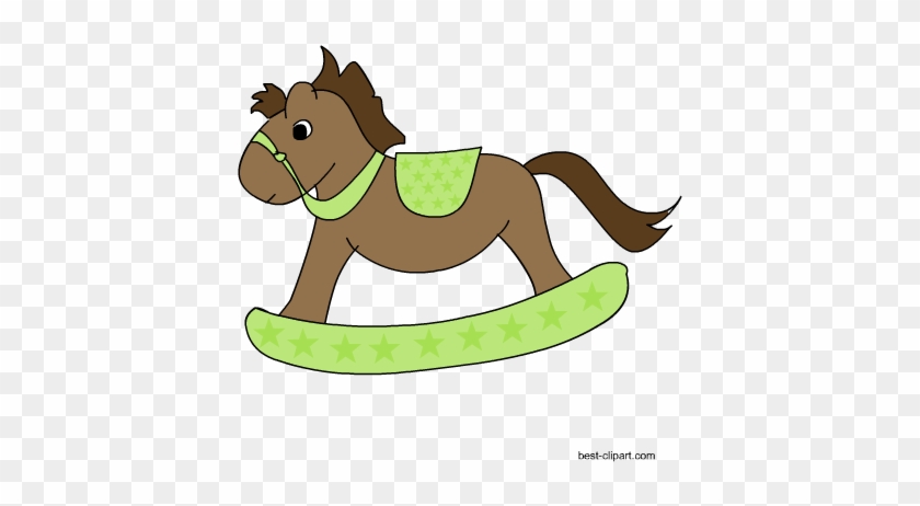 Rocking Horse, Free Clip Art - Clip Art #492453