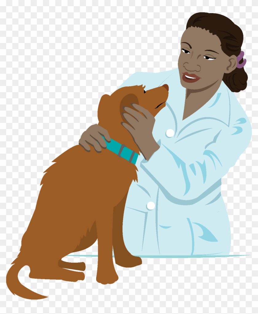 veterinarians with animals clipart image