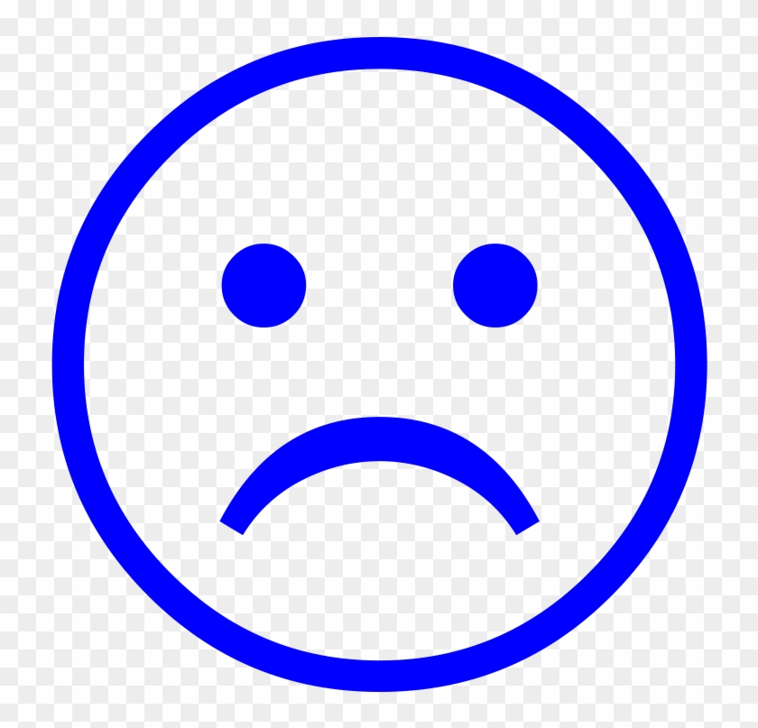 Sad Tumblr Blue Vapor Vaporwave Azul Sadness - Vaporwave Sad Face Png #492710
