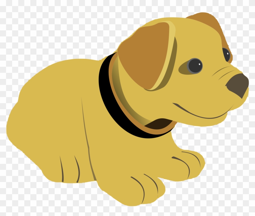 Anjing Lucu Kuning - Dog Icon Png #492836