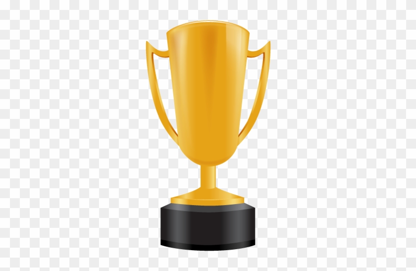 Golden Trophy Icon - Cup Icon 3d Png #492847