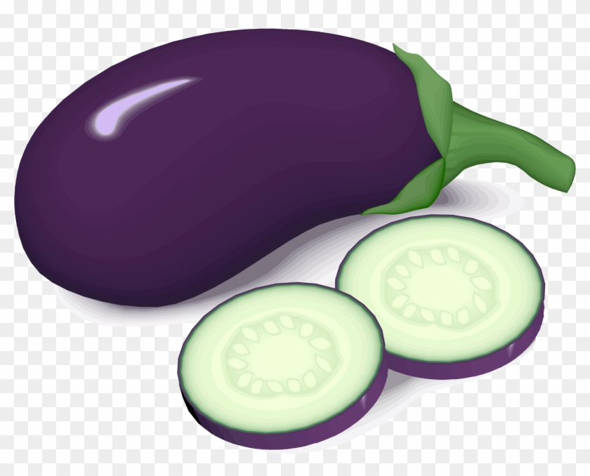 Free Stock Photo Of Purple Eggplant Vector Clipart - Eggplant #492895