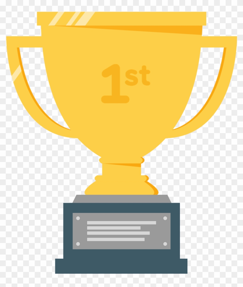 Trophy Pinewood Derby Medal Clip Art - 1st Place Trophy Png #492926