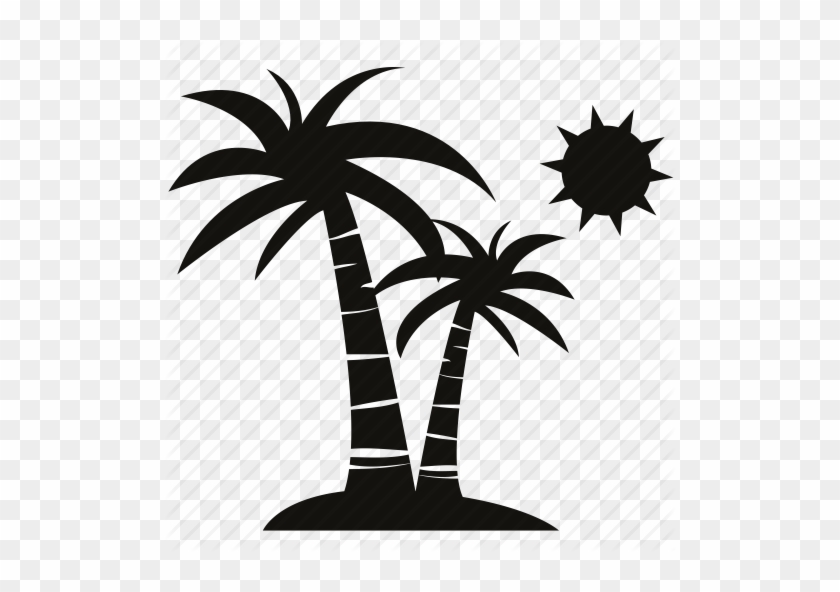 Image Result For Illustration Of Palm Tree With Coconuts - Coconut #492962