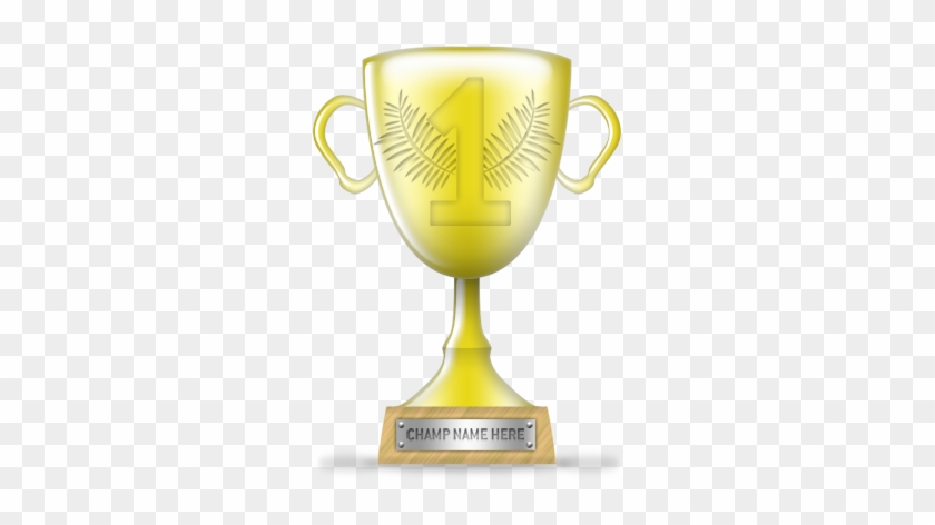Gold Trophy Icon Royalty Free Vector Image - Gold Winner Trophy Icons #492969