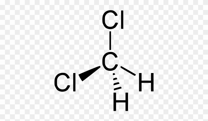 Methylene Chloride Or Dichloromethane, A Probable Carcinogen - Cloruro De Metileno Estructura #493056