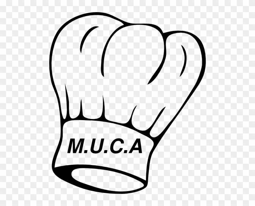 M - U - C - A - Mumbai University Culinary Associates - Chef Hat Black And White #493144
